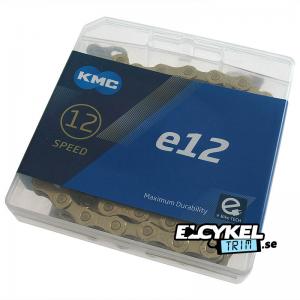 KMC Elcykelkedja (e12 EPT, Gold) 12 Speed