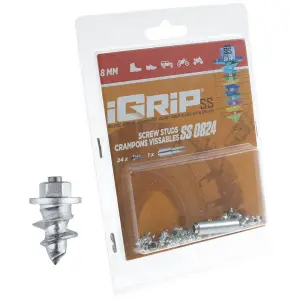 bild på Skruvdubb (SS) 8 mm (stövlar och kängor) från iGrip