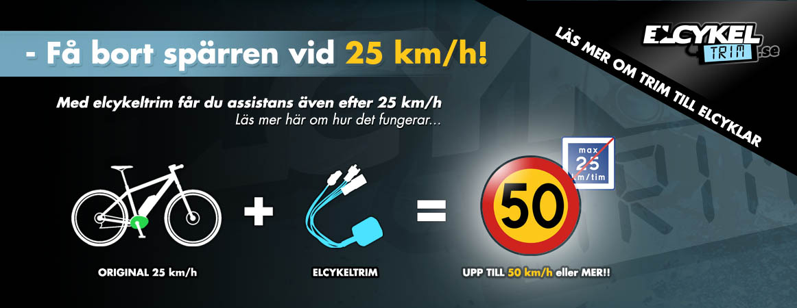 Ta bort sparren pa din elcykel