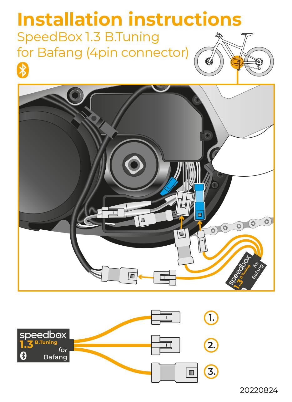 SpeedBox SB 1.3 BT (Egoing, Bafang) 4-pin Bluetooth