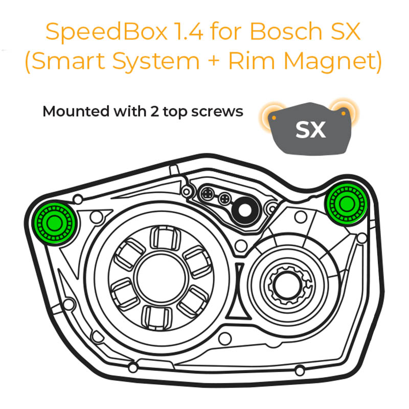 bild på B.Tuning 1.4 (Bosch SX Gen4) Rim Magnet från SpeedBox
