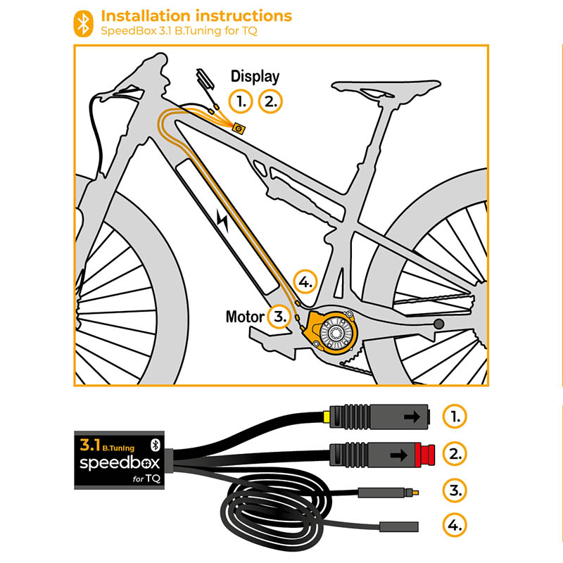 bild på B.Tuning 3.1 (TQ, HPR50) Bluetooth från SpeedBox