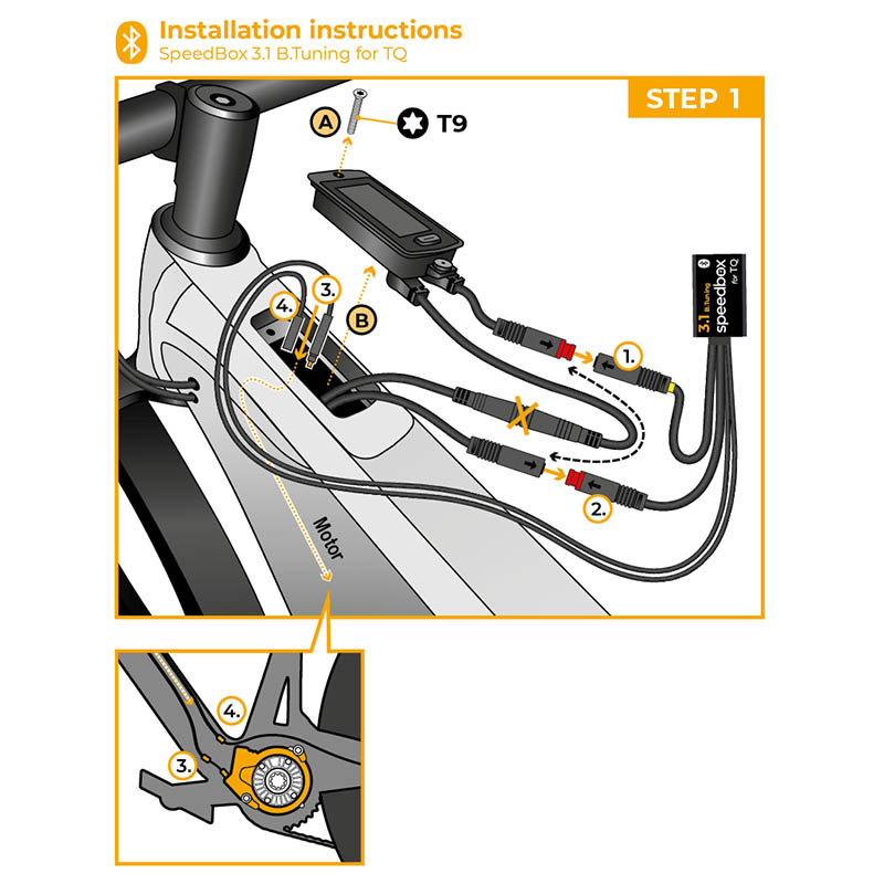 bild på B.Tuning 3.1 (TQ, HPR50) Bluetooth från SpeedBox