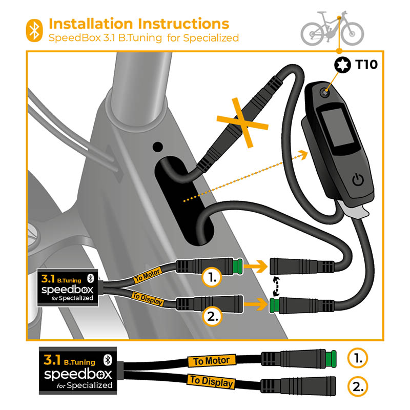 bild på 3.1 B-Tuning (Specialized) Bluetooth från SpeedBox
